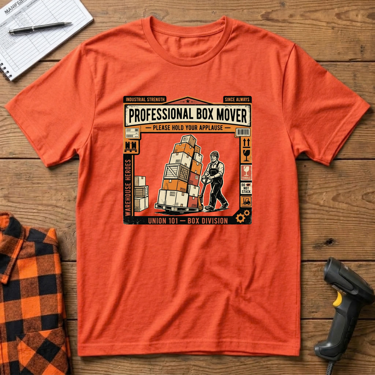 Professional Box Mover T-Shirt