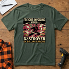 Freight Invoicing Ninja T-Shirt