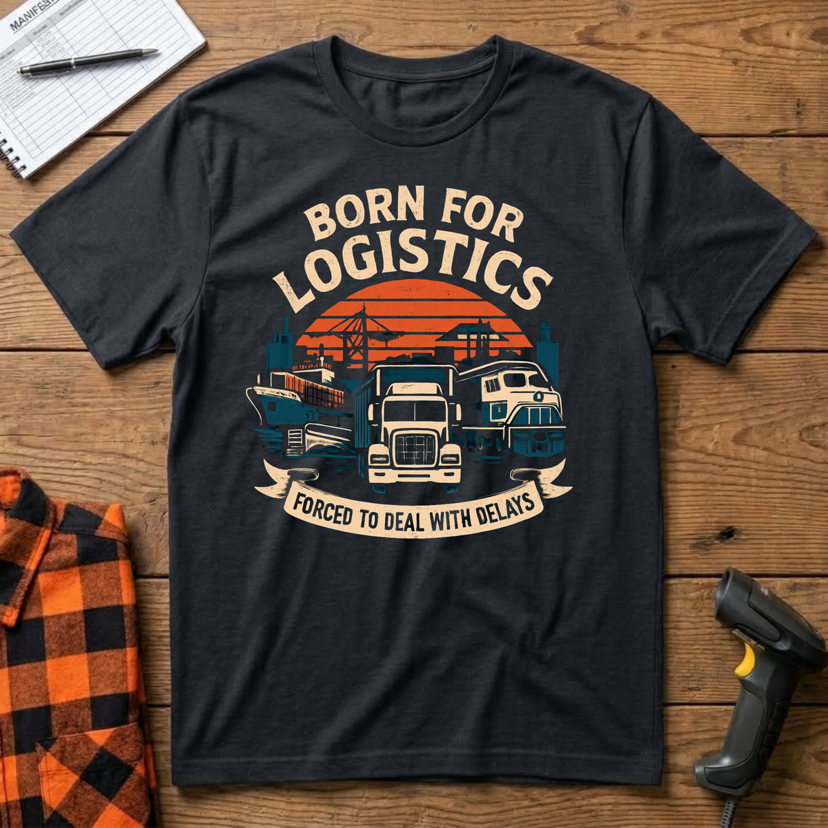 Born for logistics T-Shirt
