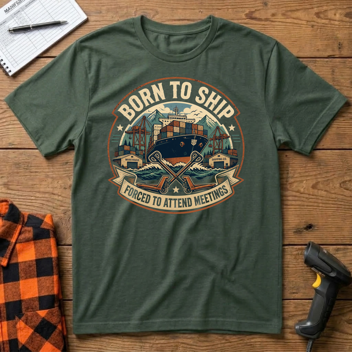 Born to ship T-Shirt