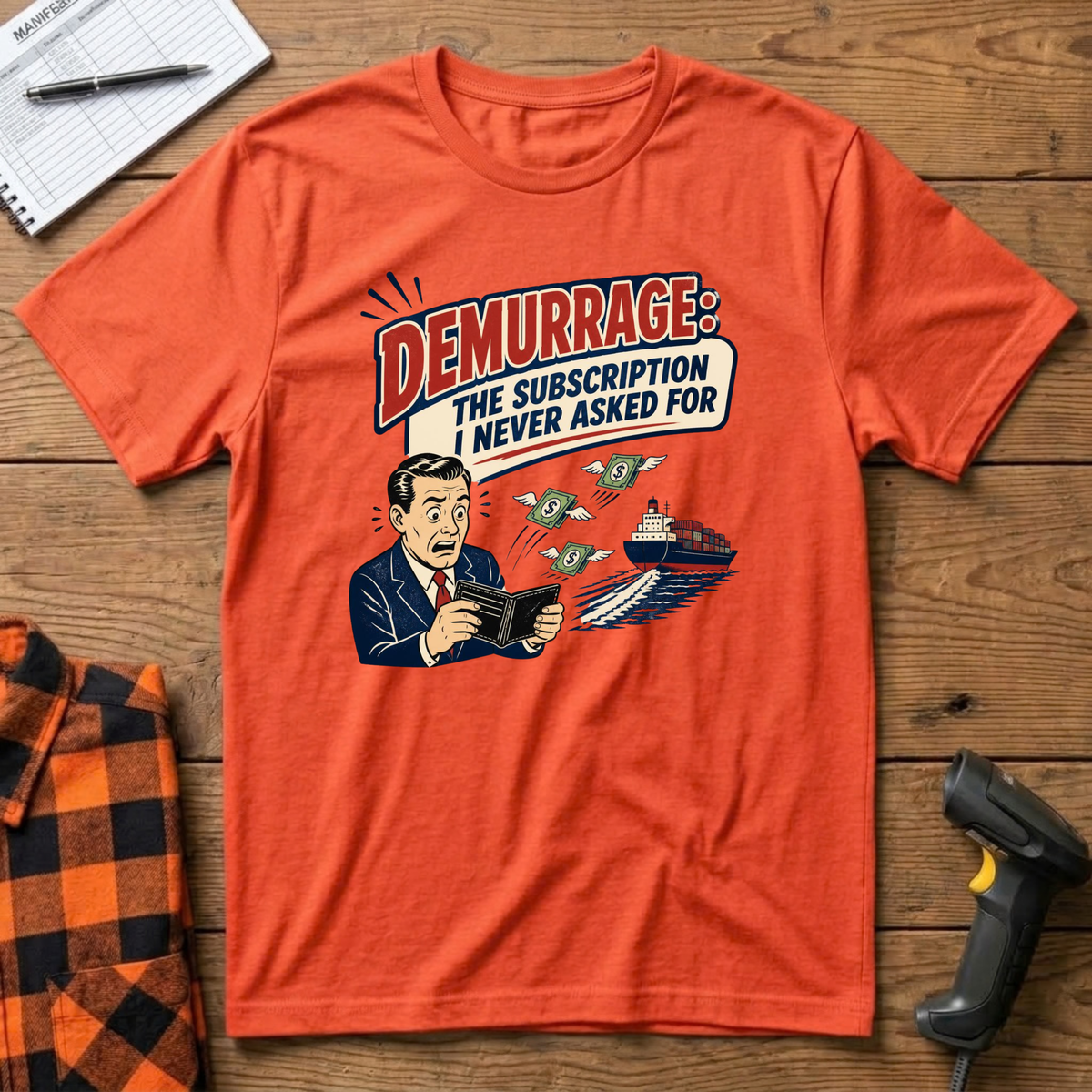 Demurrage The subscription I never asked for T-Shirt