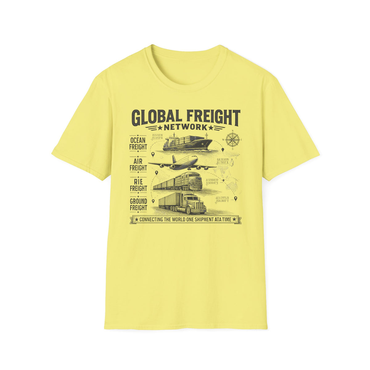 Global freight network T-Shirt