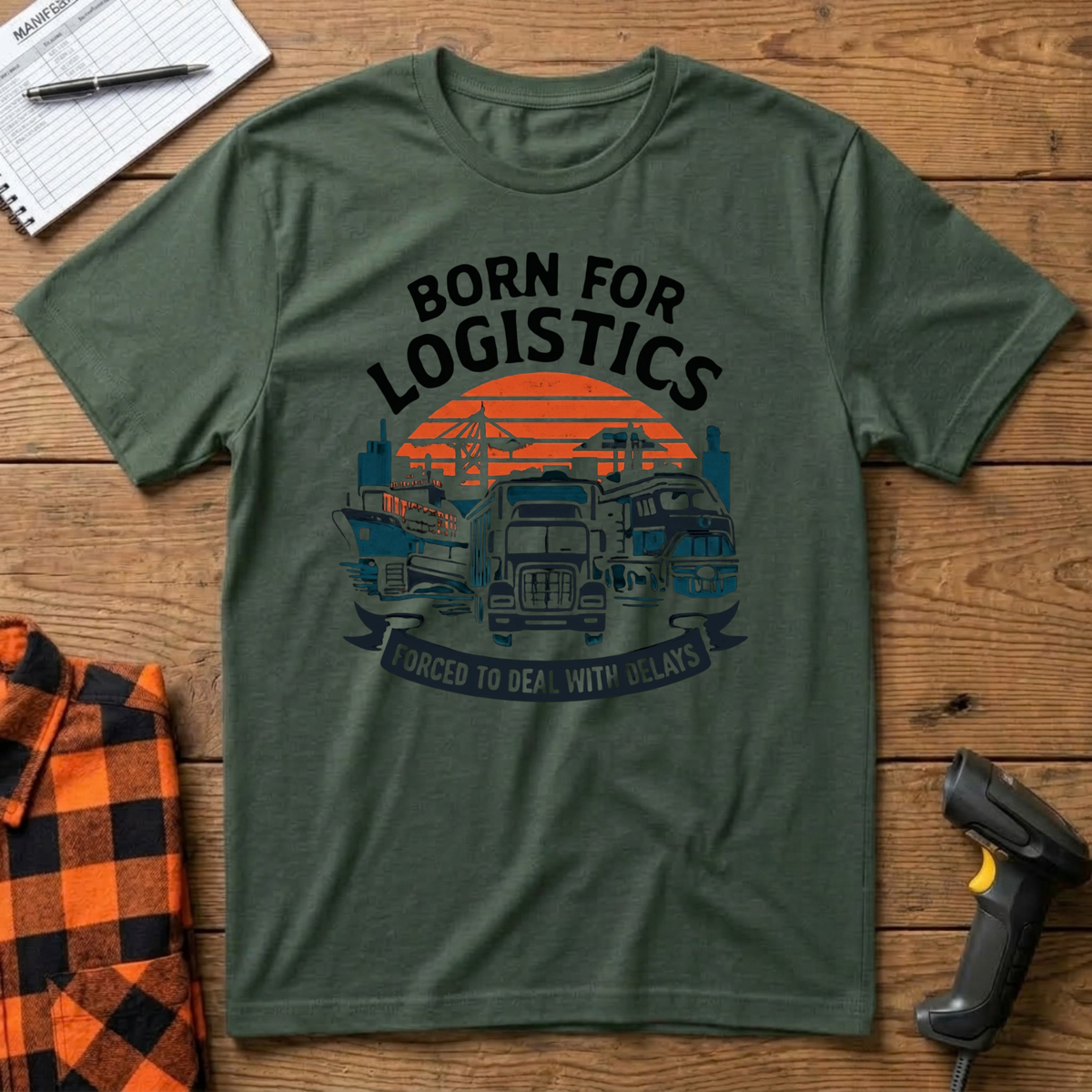Born for logistics T-Shirt