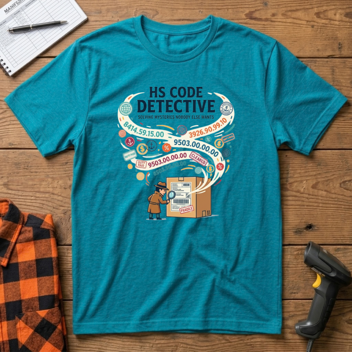 HS Code Detective T-Shirt