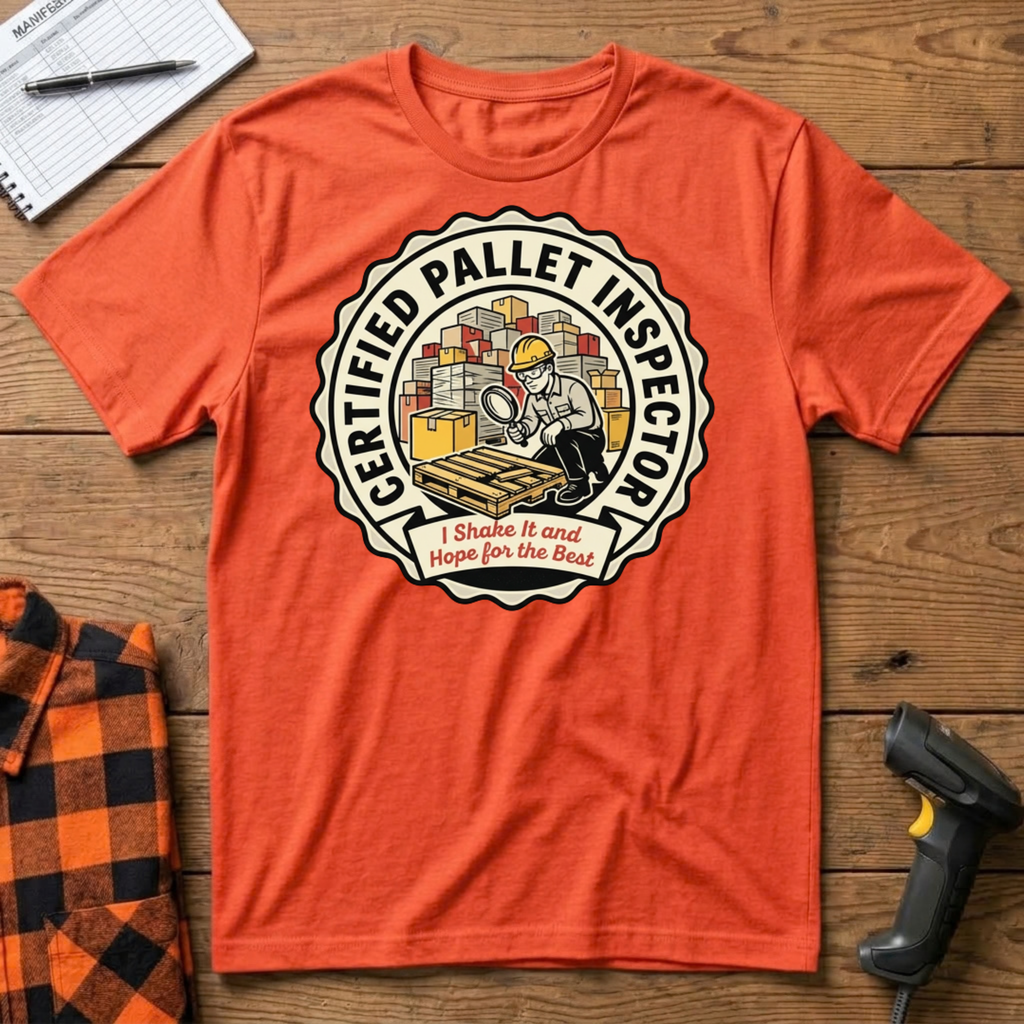 Certified Pallet Inspector T-Shirt