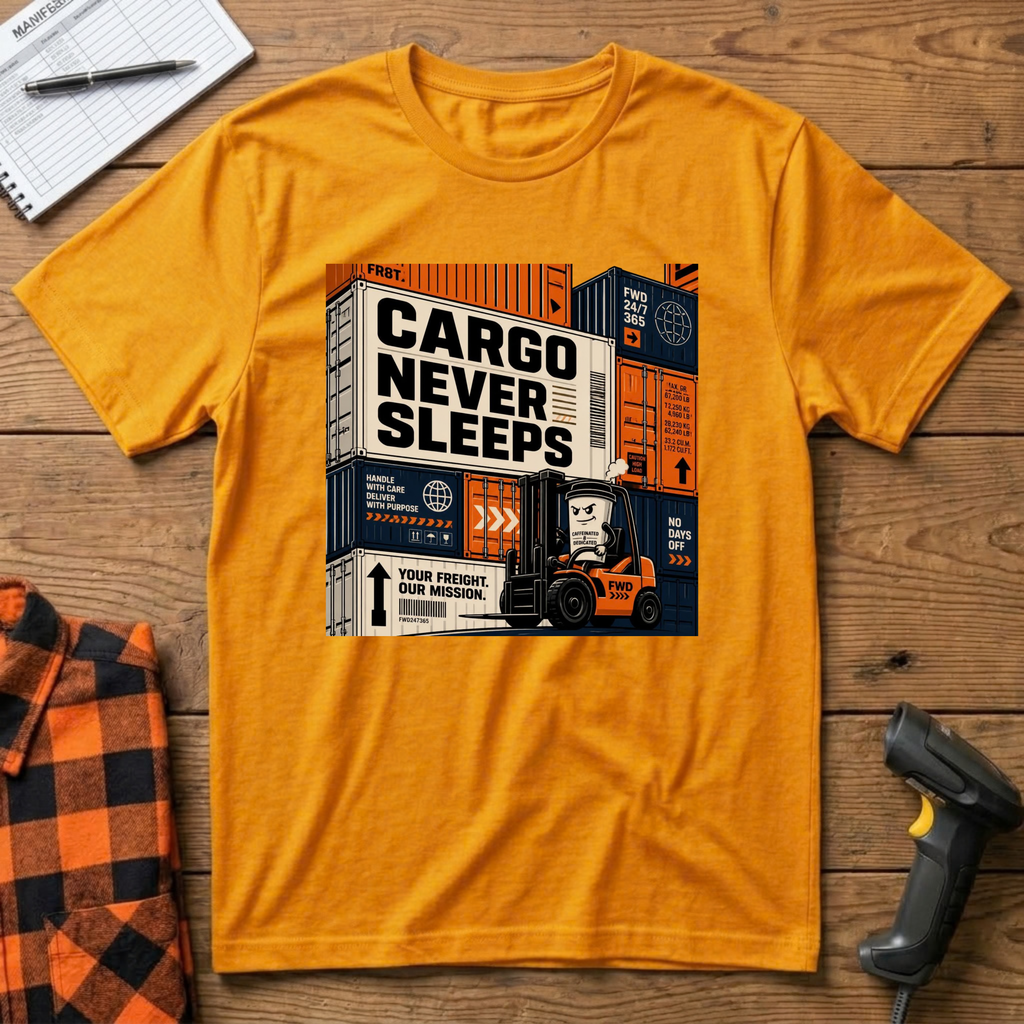 Cargo Never Sleeps T-Shirt