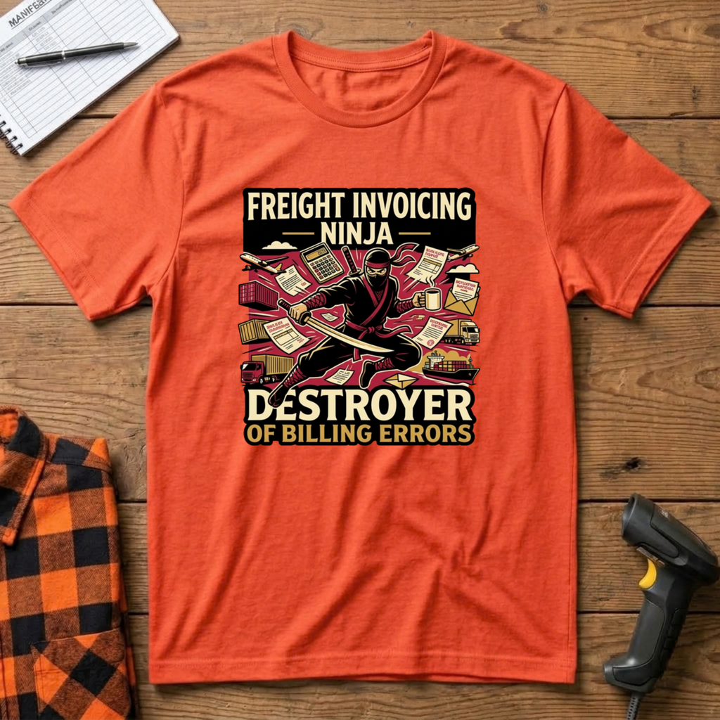 Freight Invoicing Ninja T-Shirt