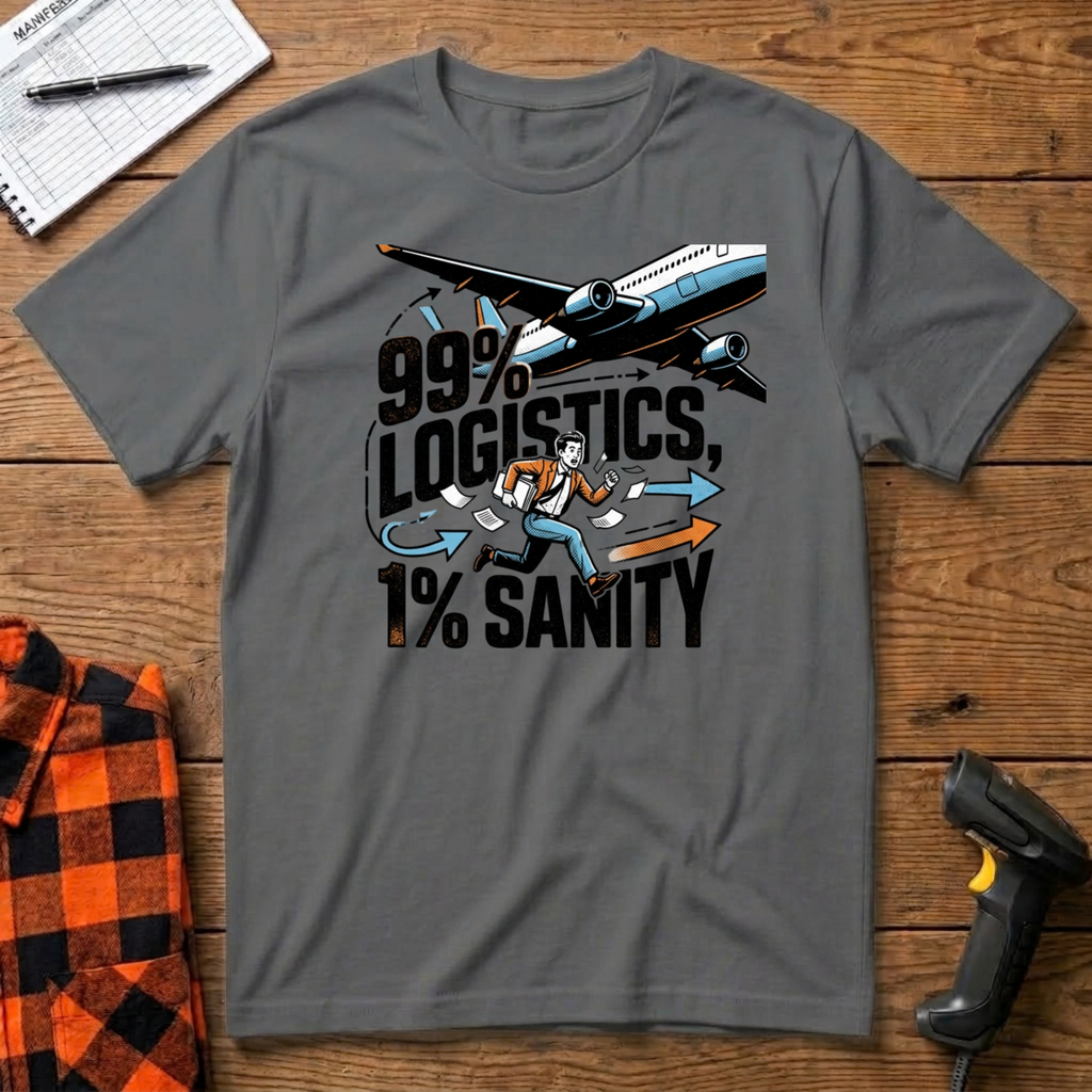 99% Logistics 1% Sanity T-Shirt