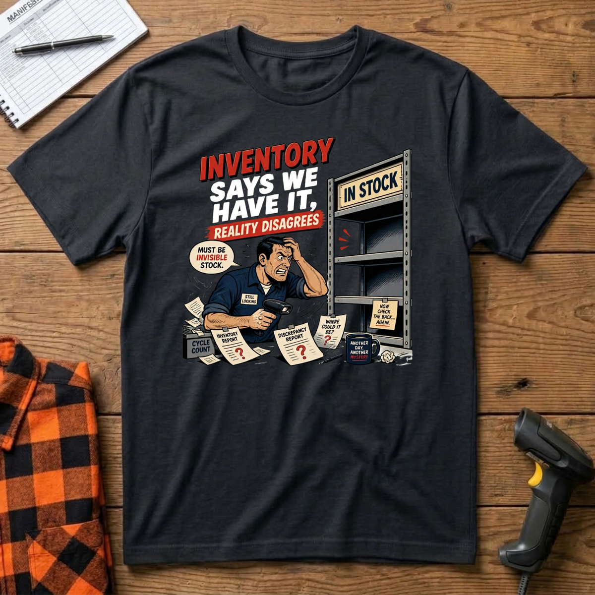 Inventory Discrepancy It T-Shirt