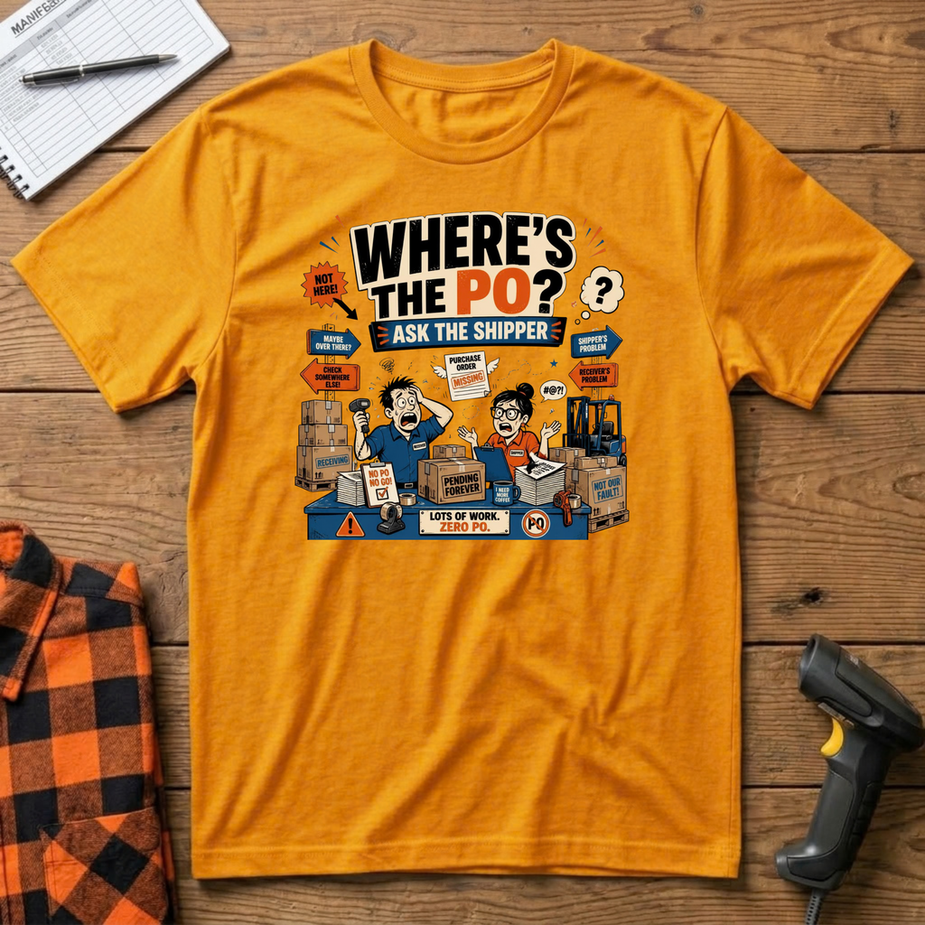Where's the PO T-Shirt