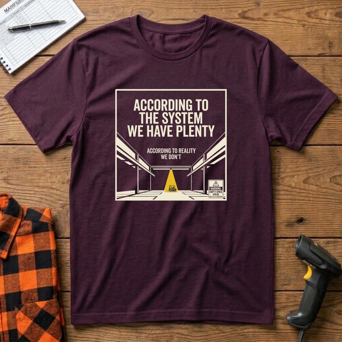 System vs Reality T-Shirt
