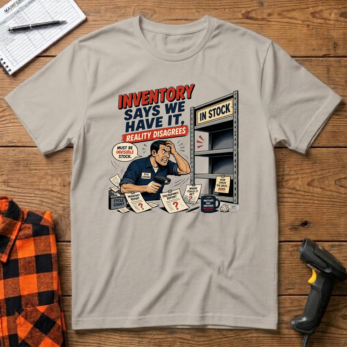 Inventory Discrepancy It T-Shirt