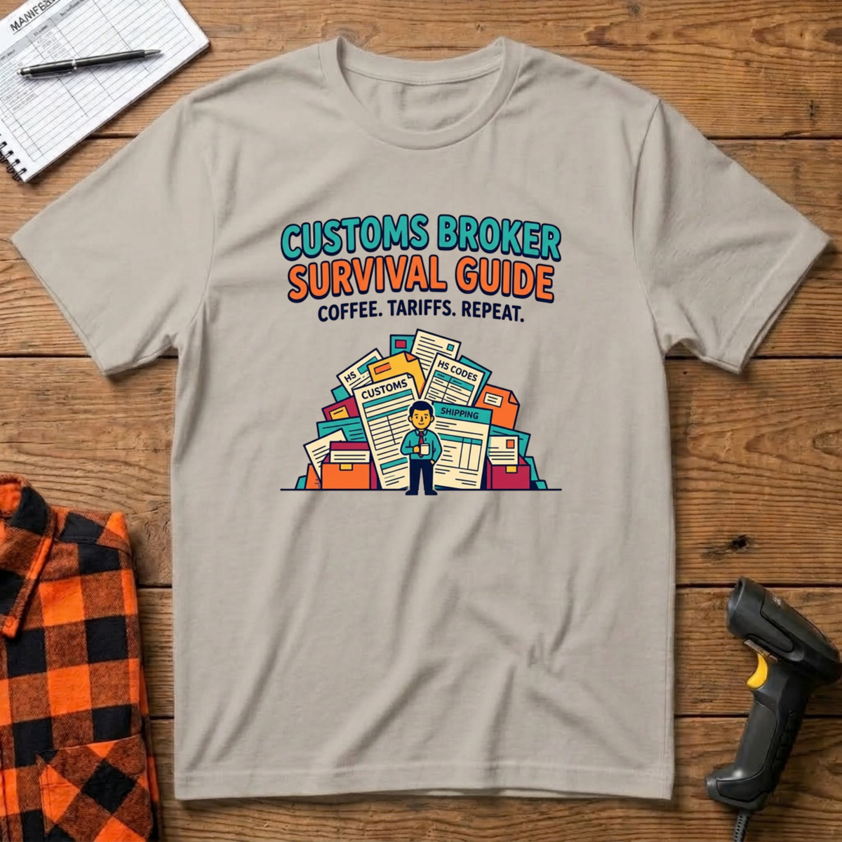 Customs Broker Survival Guide T-Shirt