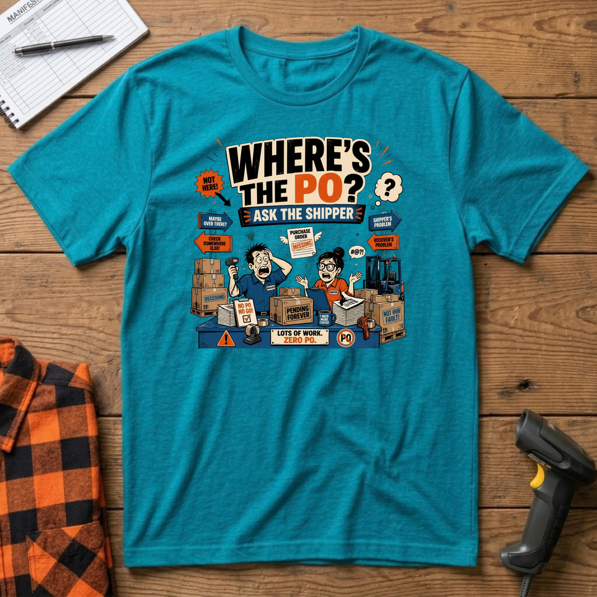 Where's the PO T-Shirt
