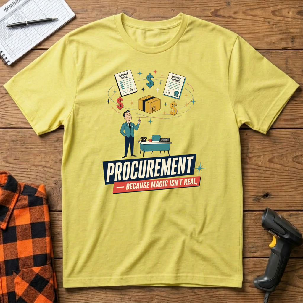 Procurement-Because Magic Isn't Real T-Shirt