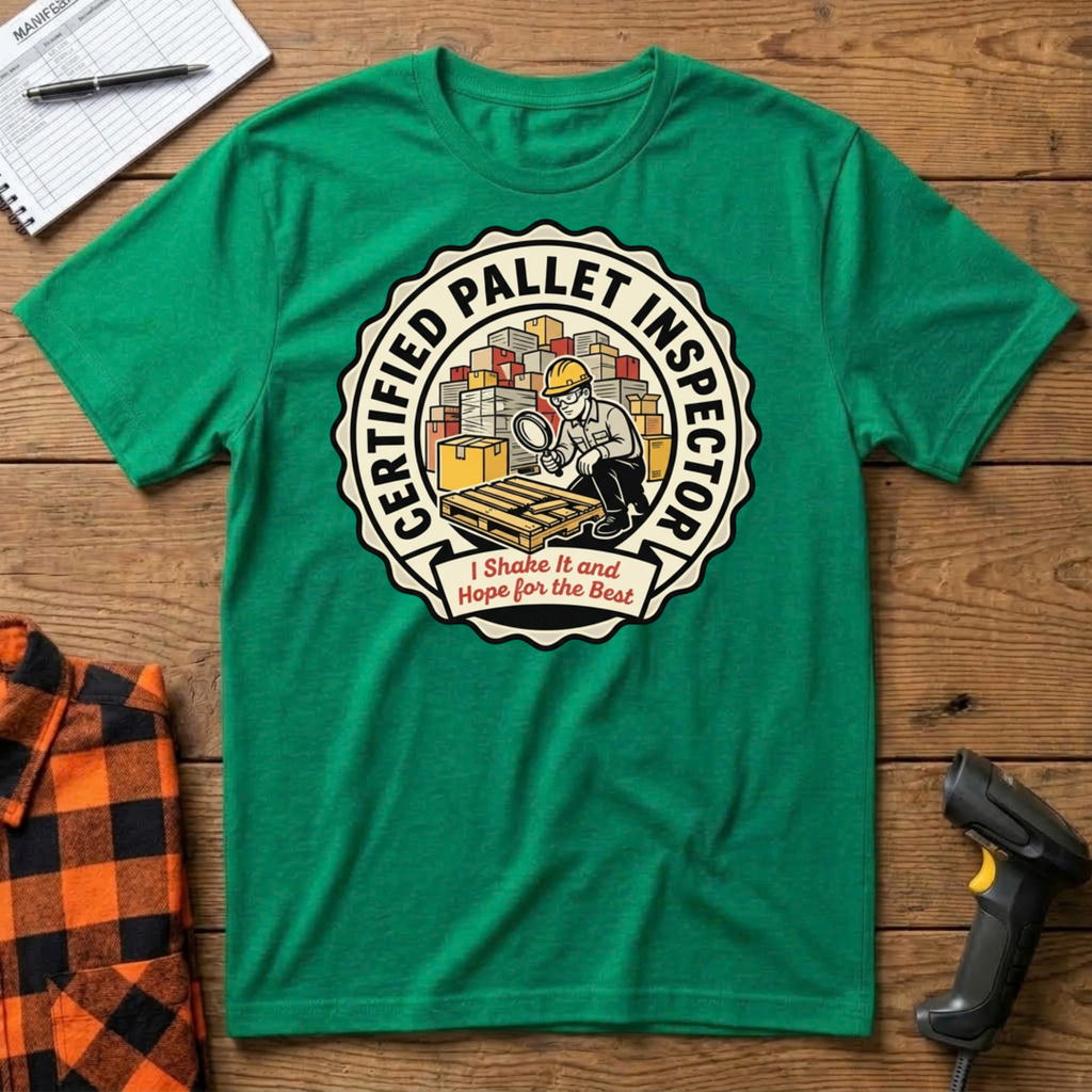 Certified Pallet Inspector T-Shirt