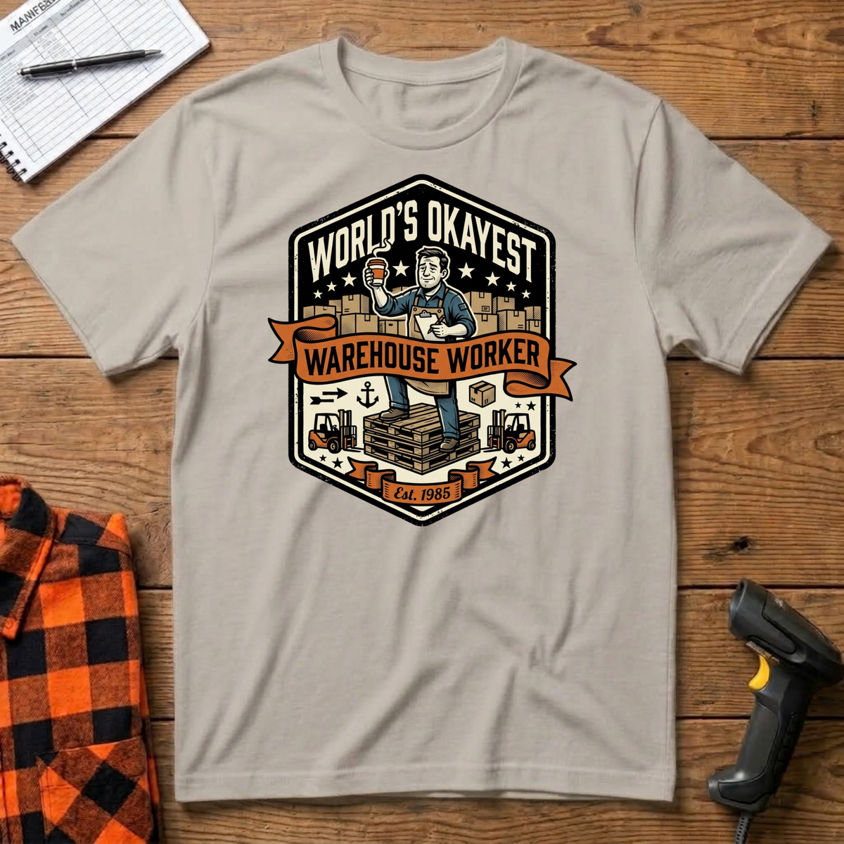 World's Okayest Warehouse Worker T-Shirt