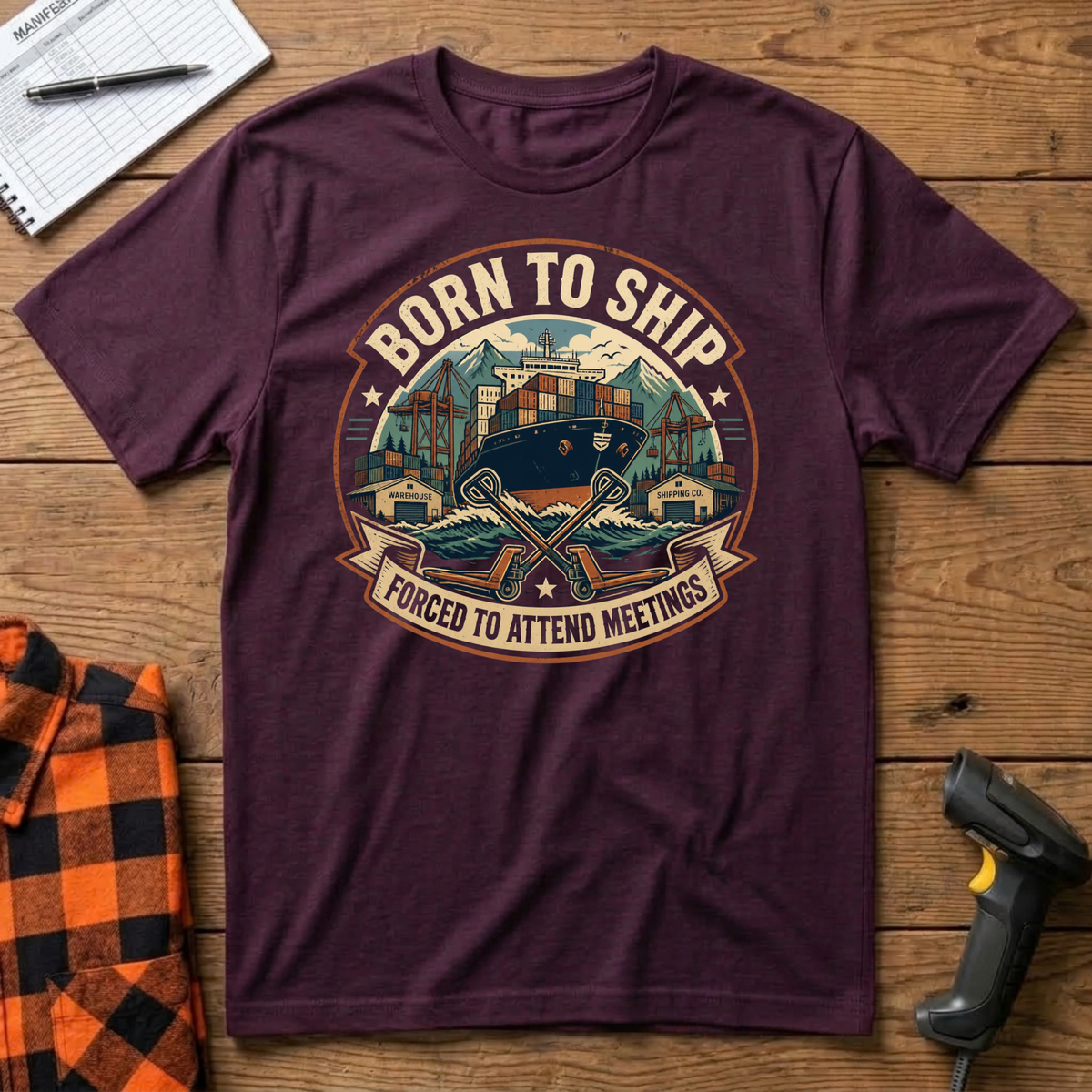 Born to ship T-Shirt