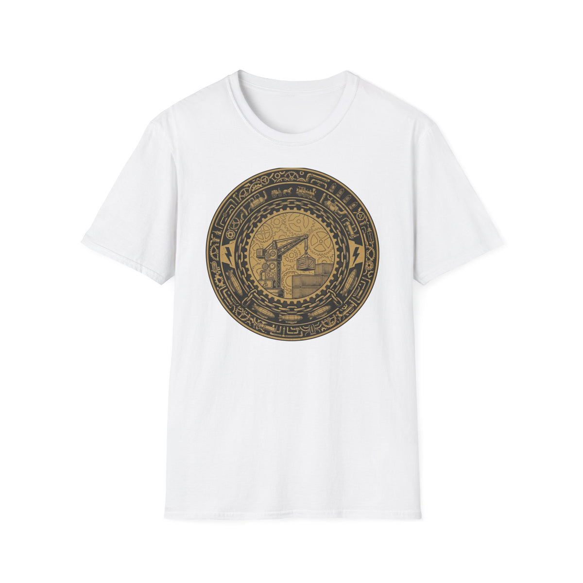 Steam Punk Container Yard T-Shirt